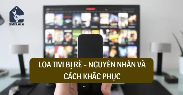 Loa tivi bị rè