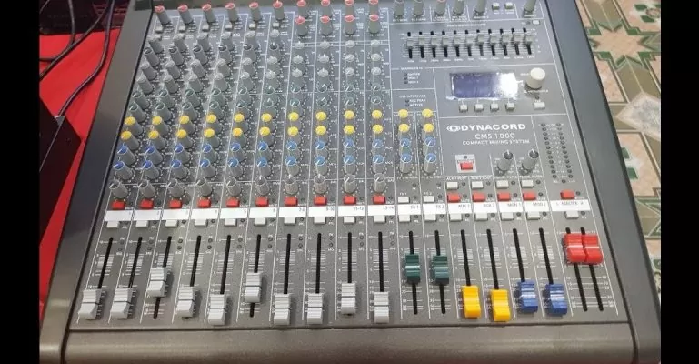Hướng dẫn chỉnh Mixer Dynacord