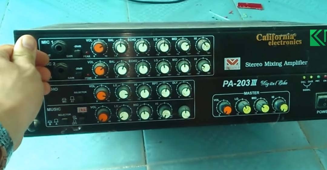 nguyên nhân amply bị mất tiếng