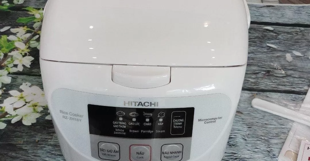 nguyên nhân nồi cơm điện hitachi báo lỗi h0