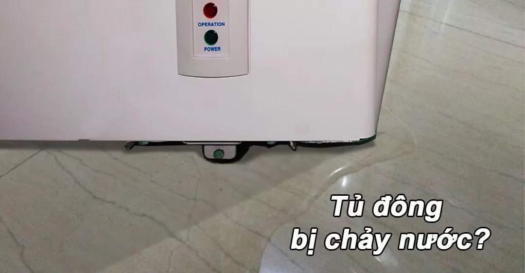 nguyên nhân tủ đông bị đọng nước