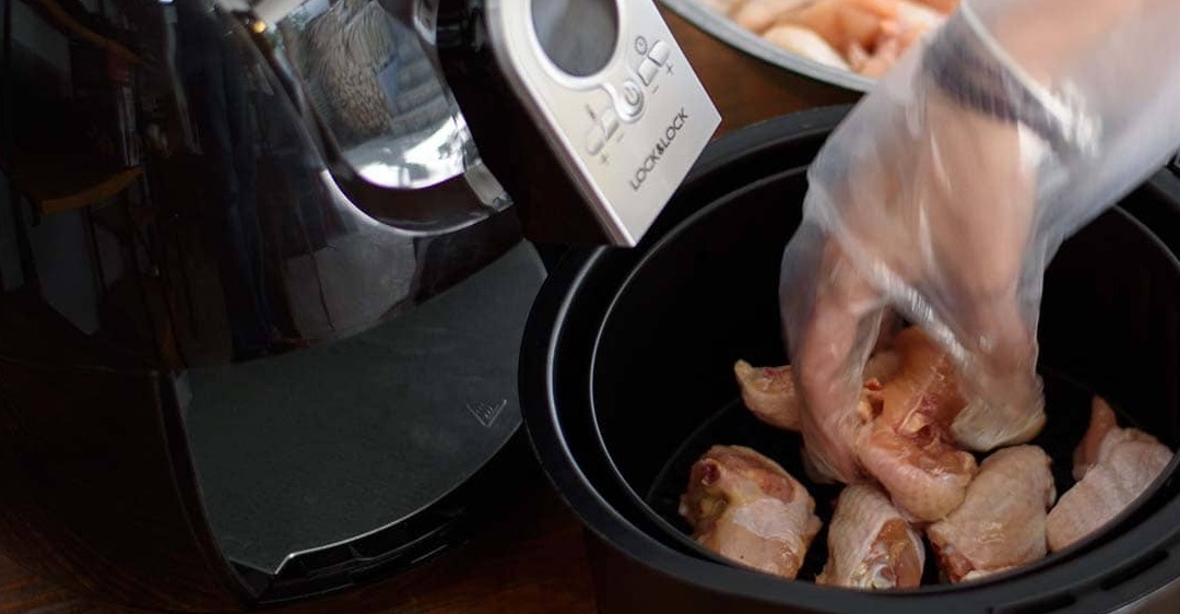 nồi chiên không dầu không vào điện