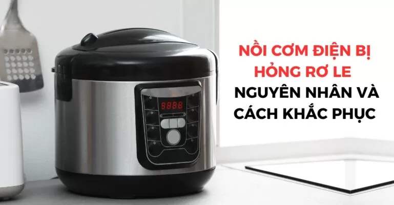 Nồi cơm điện bị hỏng Rơ le