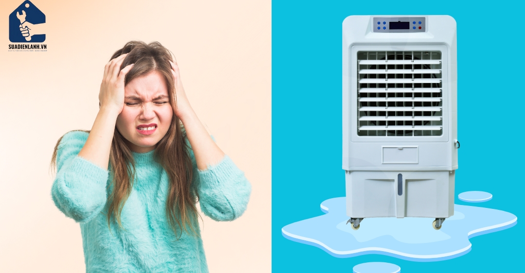 quạt điều hòa boss bị chảy nước