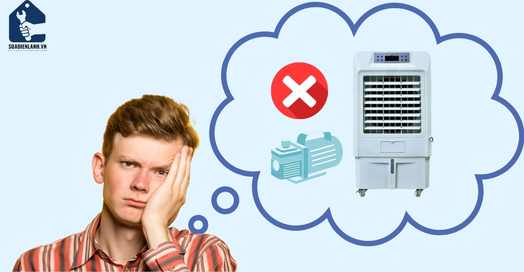 quạt điều hòa sunhouse không bơm nước