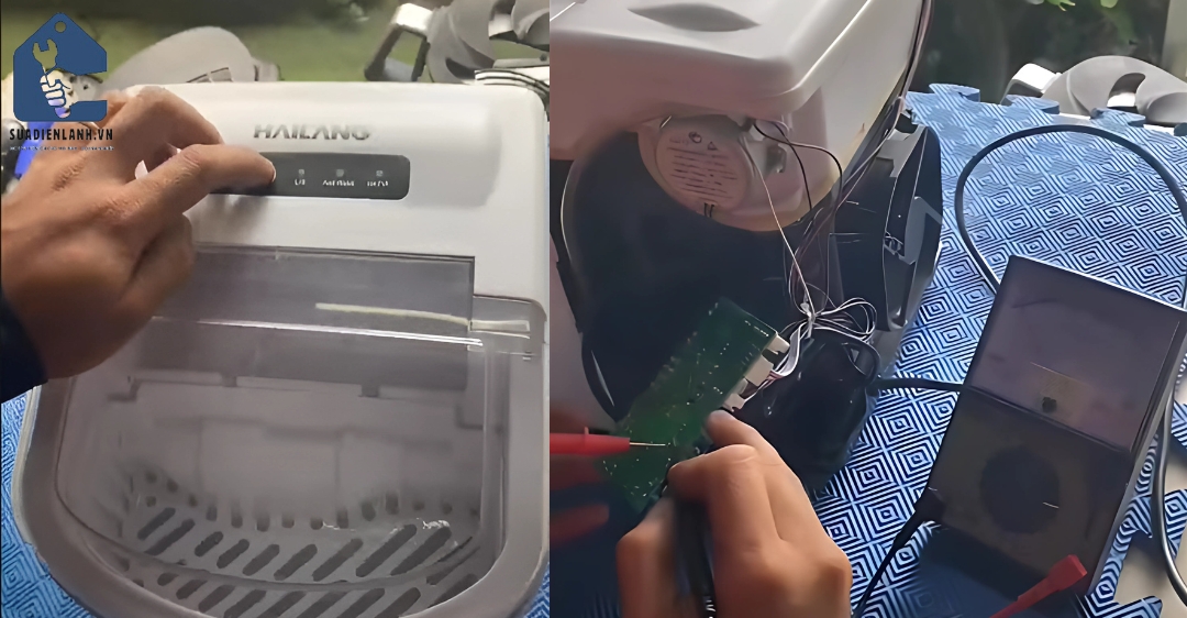 sửa chữa máy làm đá tại nhà