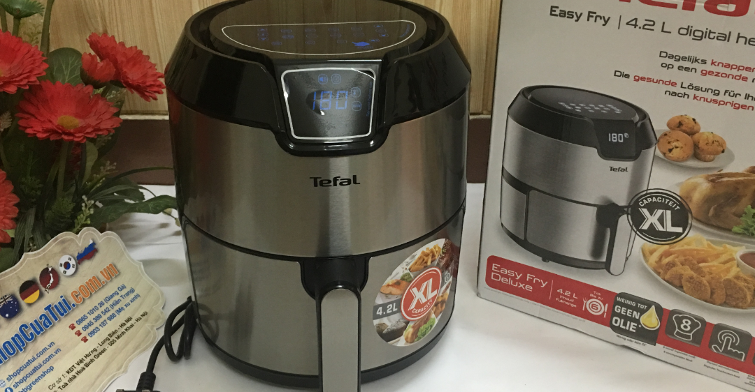 Nồi chiên không dầu Tefal báo lỗi e6 là gì