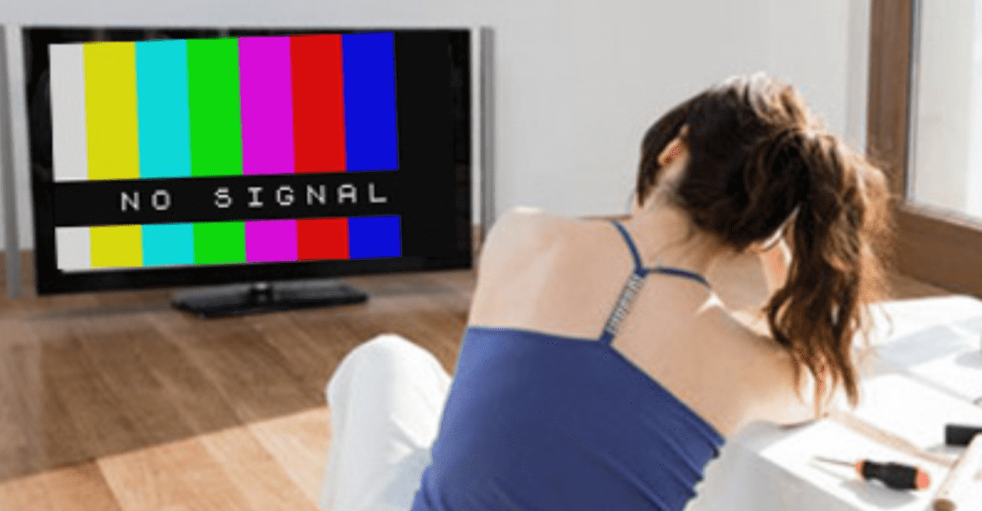 tivi panasonic không có tín hiệu