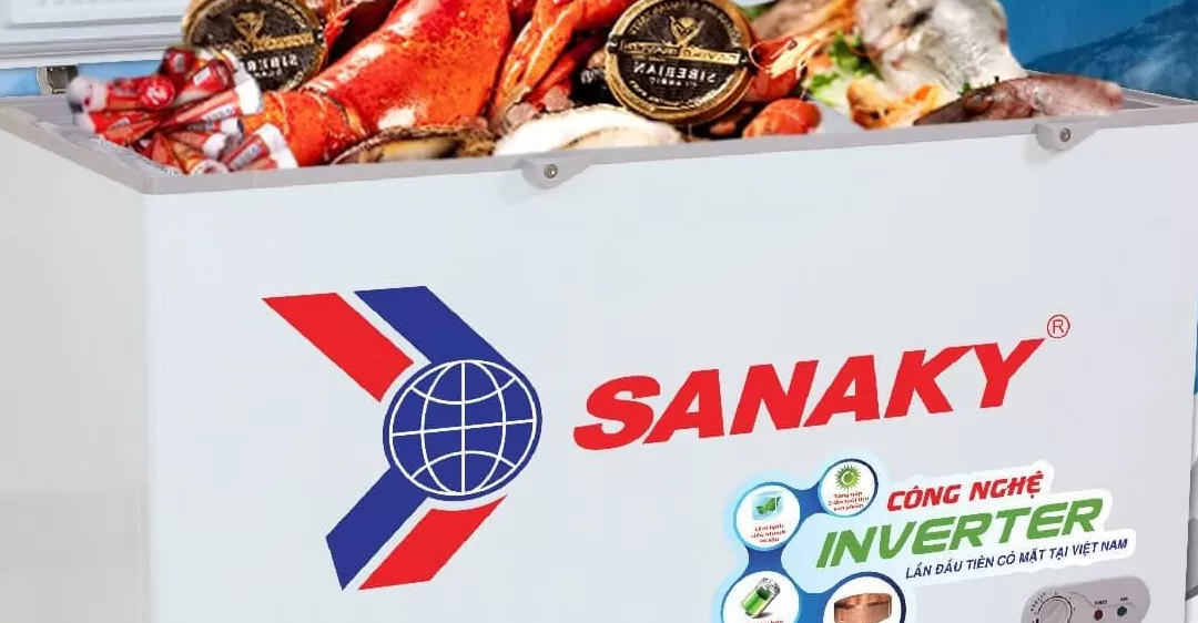 tủ đông sanaky bị nóng mặt trước