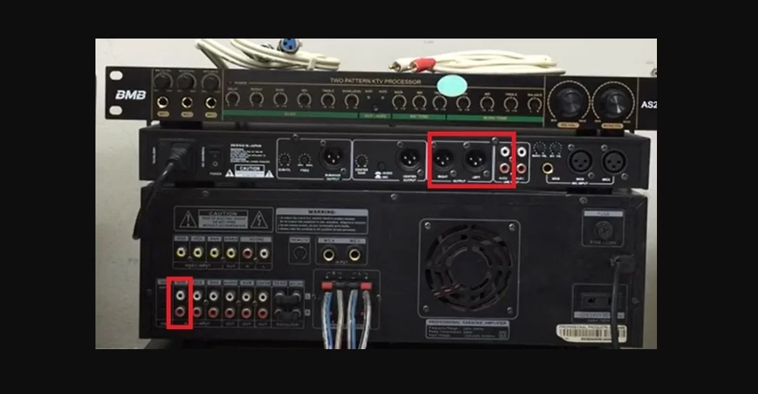 Hướng dẫn cách kết nối vang số với amply