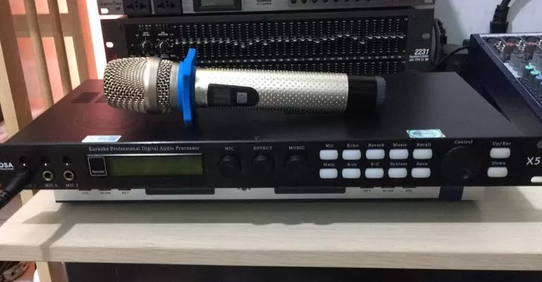 Hướng dẫn chỉnh vang số x6 bằng máy tính