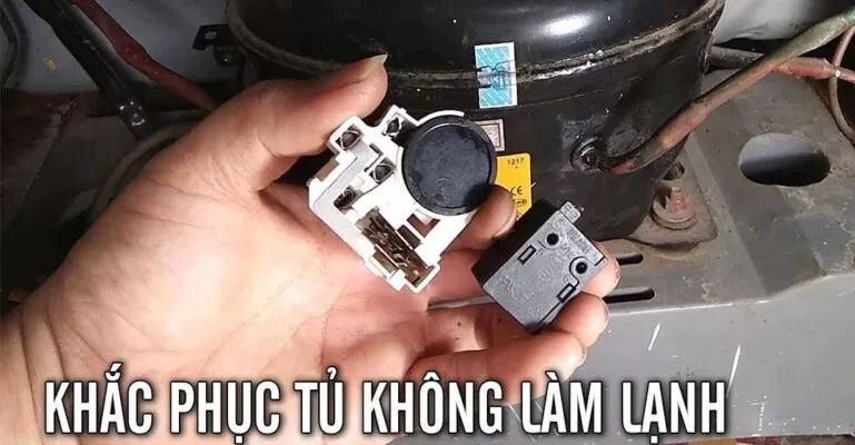 Block tủ lạnh bị hỏng khiến tủ lạnh không làm lạnh