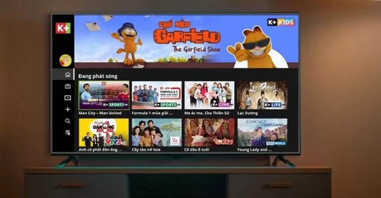 Cách đăng ký tài khoản K+ trên tivi