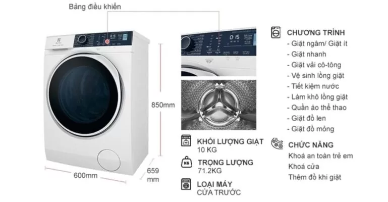 Cách sử dụng bảng điều khiển và chế độ làm sạch