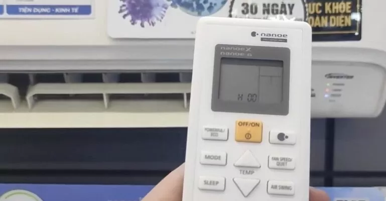 Điều hoà panasonic báo lỗi h97