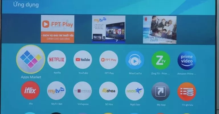 Giao diện Firefox OS trên Smart tivi Panasonic