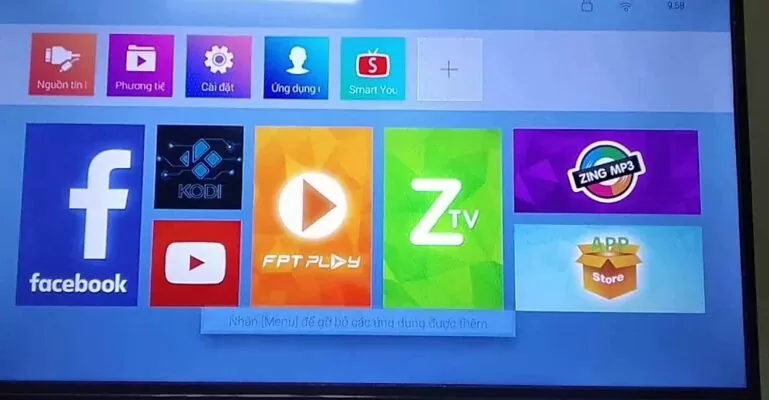 Một số lưu ý trong cách tải ứng dụng từ kho ứng dụng trên Smart tivi Skyworth