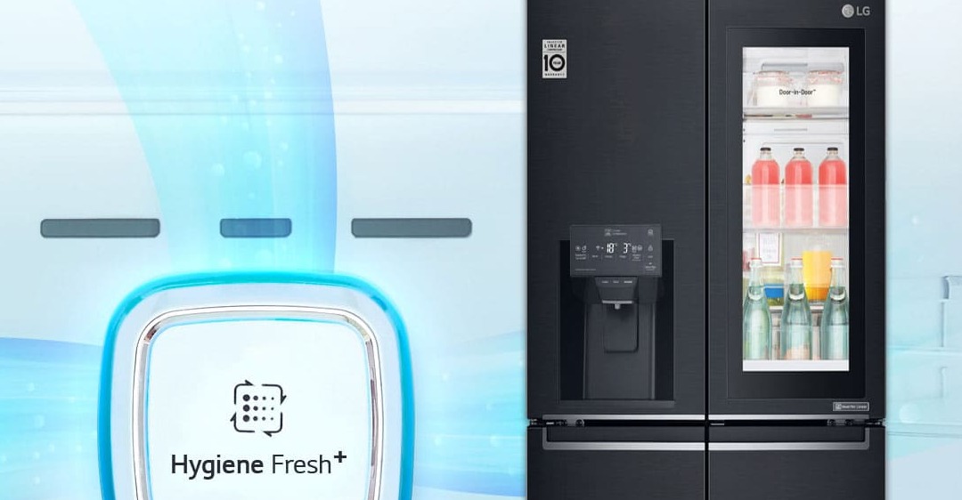 Sản phẩm tủ lạnh LG gõ cửa sáng đèn tiêu biểu hiện nay