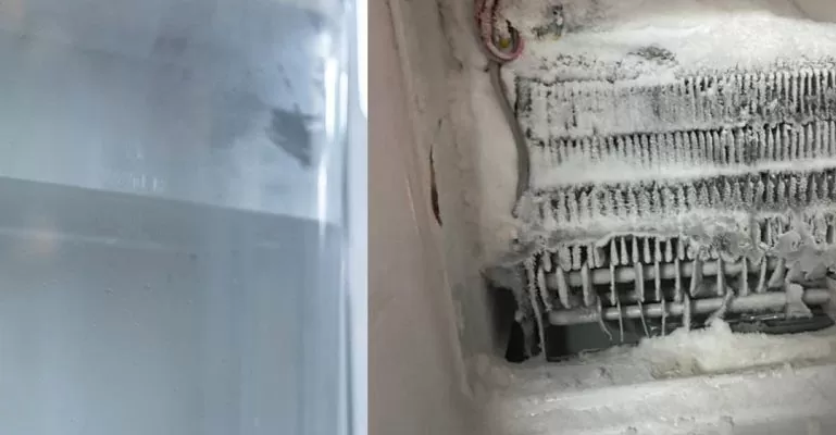 Tình trạng tủ lạnh bị đóng tuyết là như thế nào