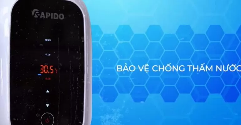 Ưu điểm khi sử dụng máy nước nóng Rapido