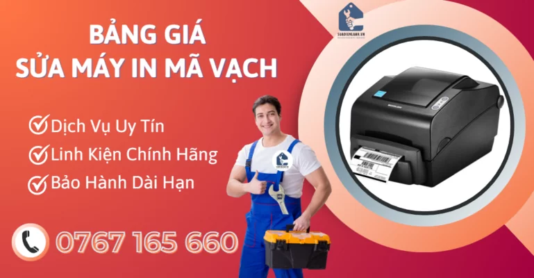 bảng giá sửa máy in mã vạch suadienlanh