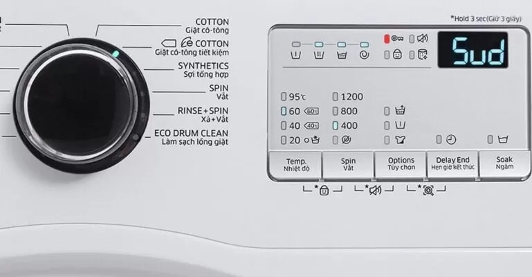 các lỗi thường gặp của máy giặt