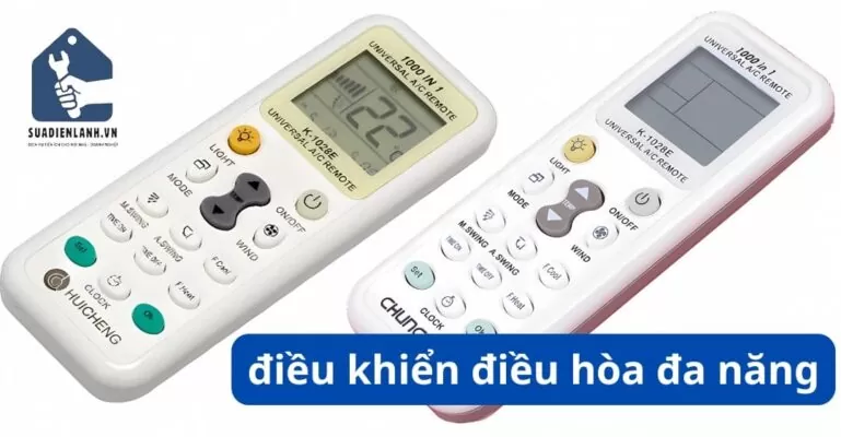 các tính năng của điều khiển điều hòa đa năng