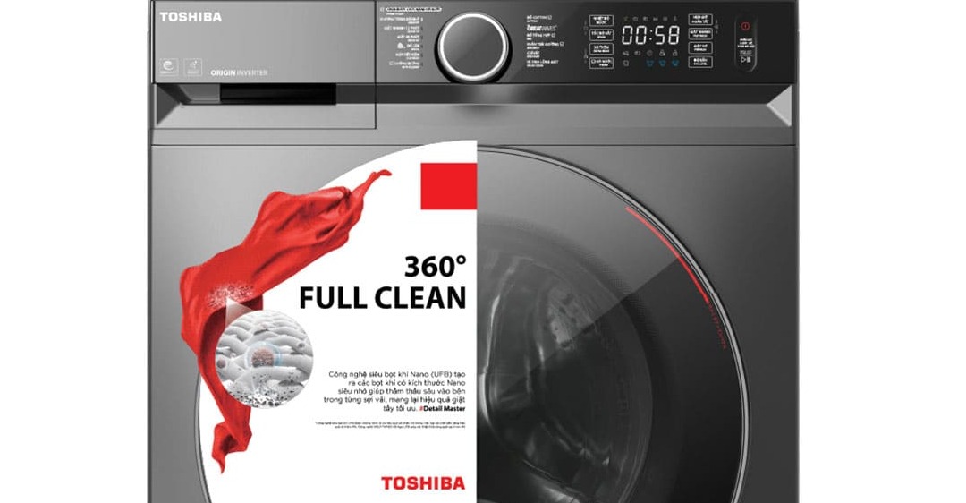 cách lắp vòi nước máy giặt toshiba