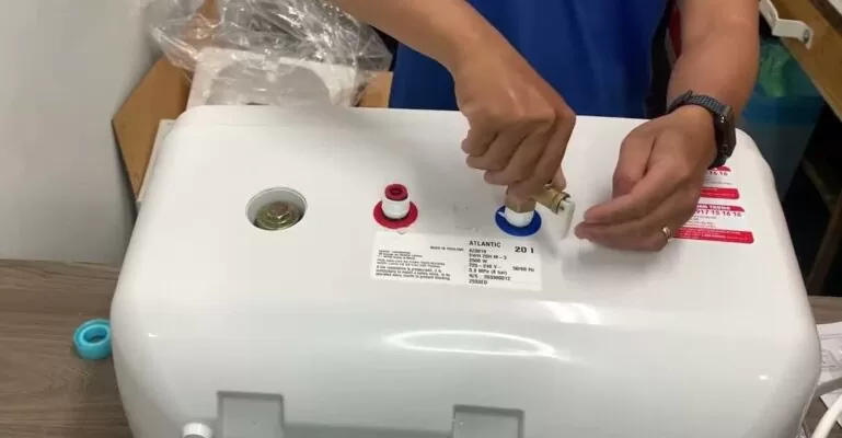 cách sử dụng máy nước nóng atlantic