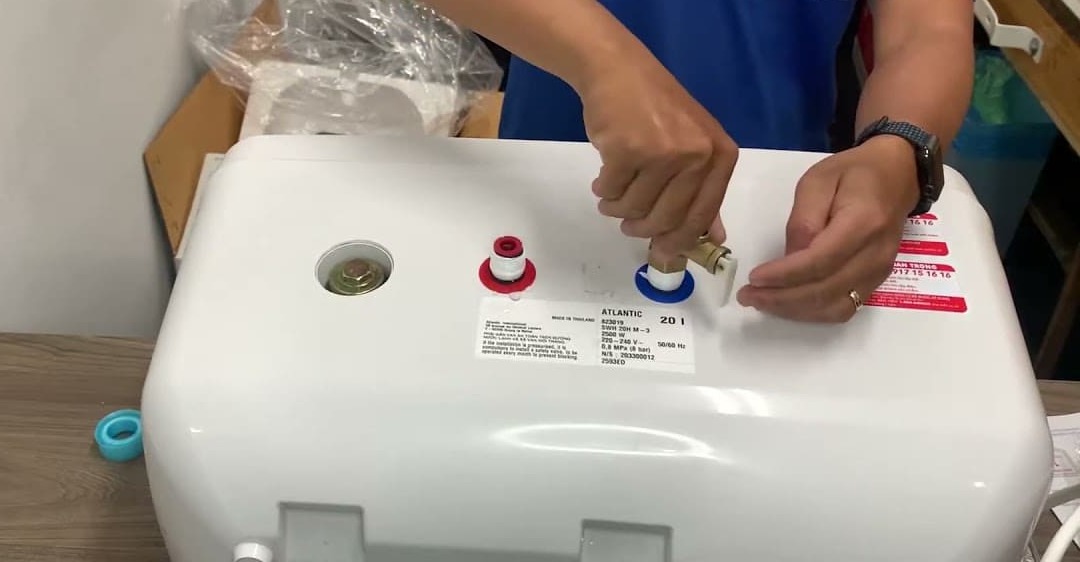 cách sử dụng máy nước nóng atlantic