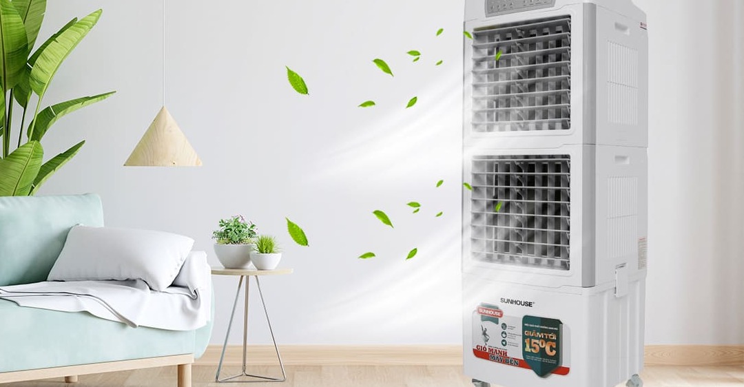 cách sửa quạt hơi nước sunhouse không quay