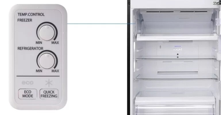 Cấu tạo cơ bản của tủ lạnh Toshiba