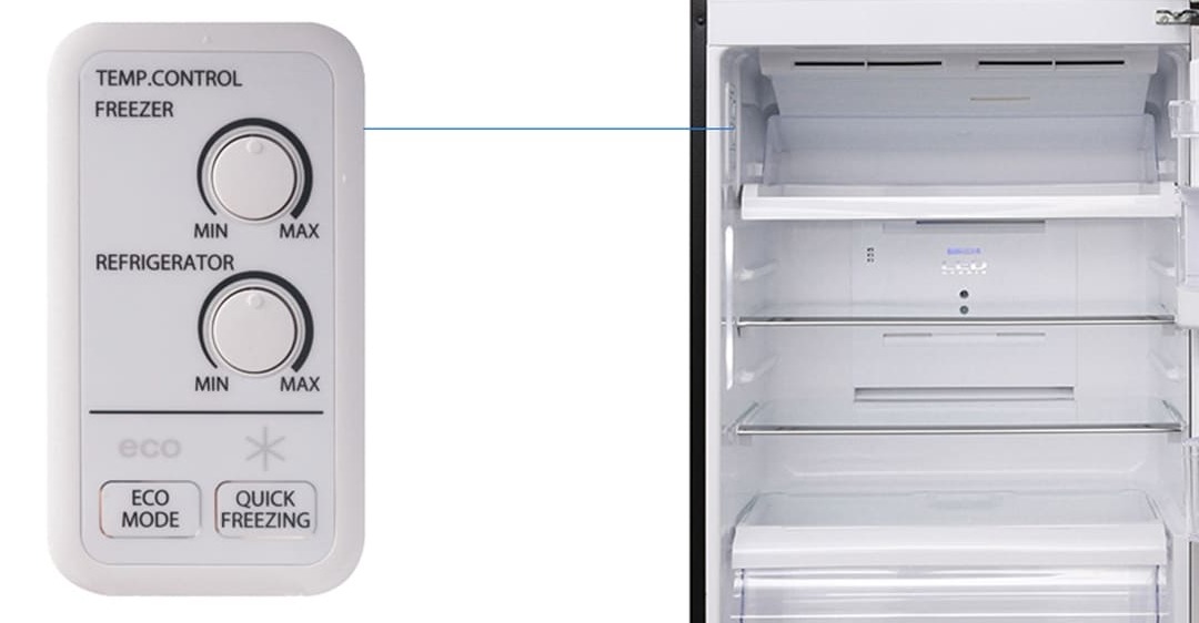 Cấu tạo cơ bản của tủ lạnh Toshiba