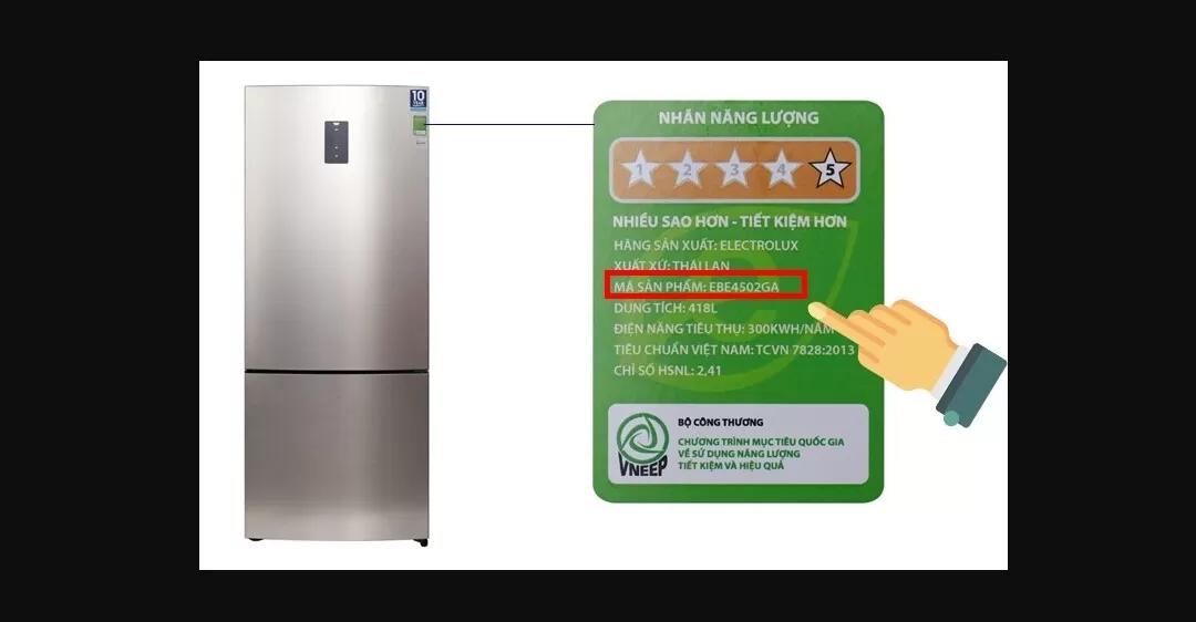 Khi chọn mua tủ lạnh, có cần quan tâm đến chỉ số hiệu suất năng lượng không ?