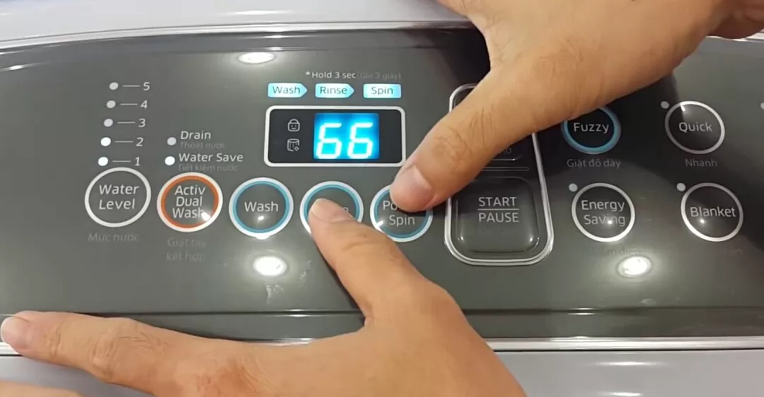 Cách chăm sóc máy giặt Samsung 9kg 