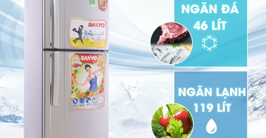 hướng dẫn sử dụng tủ lạnh sanyo