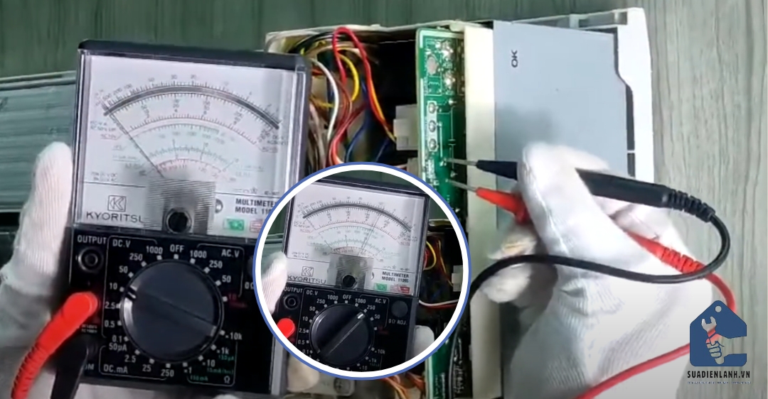 kiểm tra điện trên bo mạch