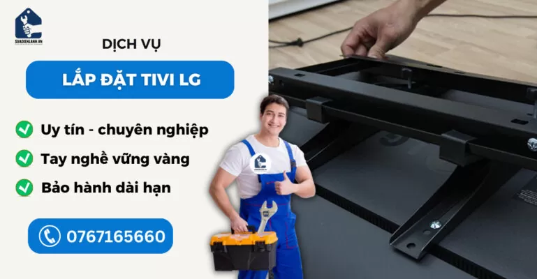 lắp đặt tivi LG suadienlanh.vn