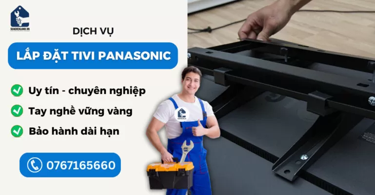 lắp đặt tivi Panasonic suadienlanh.vn