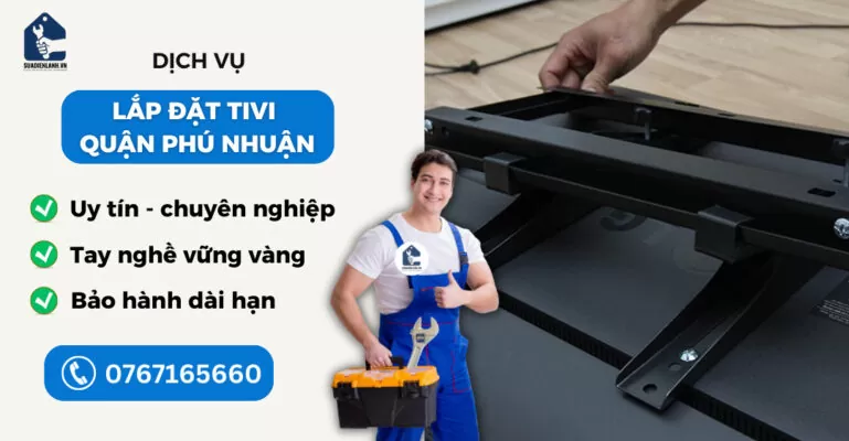 lắp đặt tivi quận Phú Nhuận suadienlanh.vn