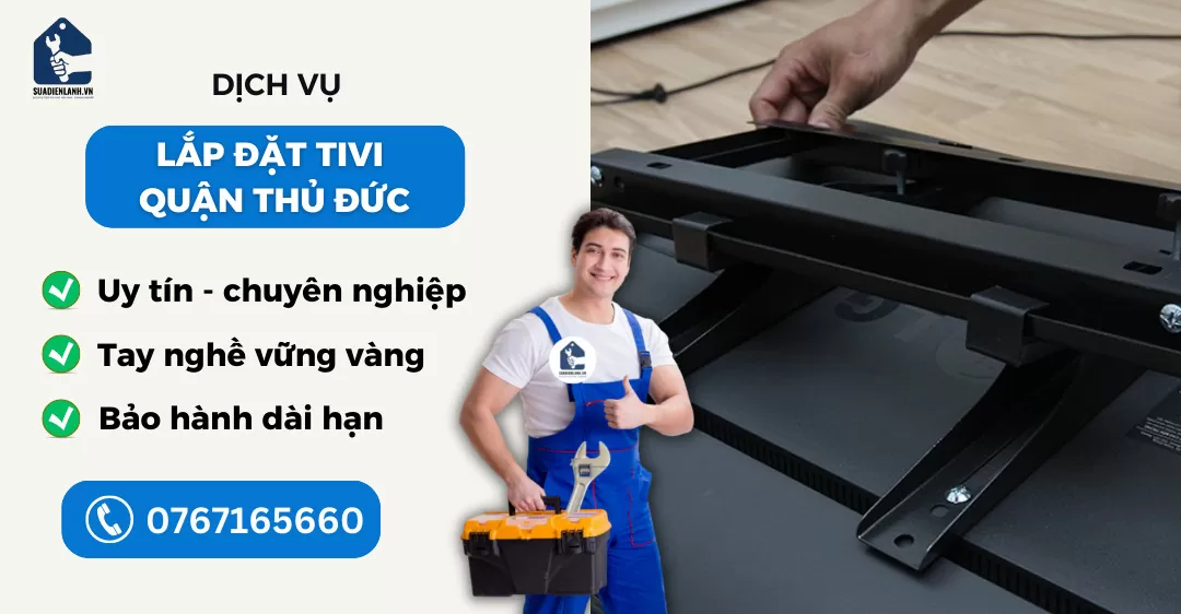 lắp đặt tivi quận Thủ Đức suadienlanh.vn
