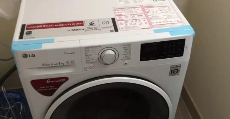 máy giặt lg báo lỗi ue