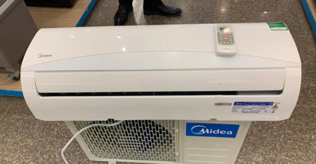 máy lạnh midea báo lỗi ec