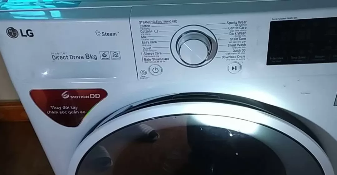 nguyên nhân máy giặt bị lỗi thời gian