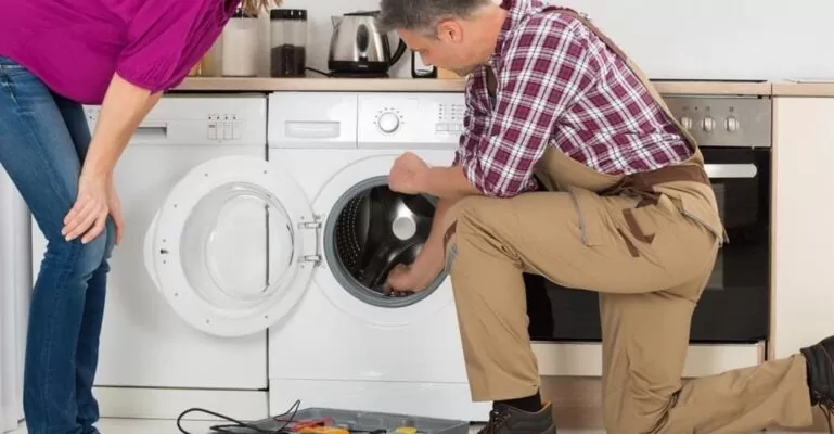 nguyên nhân máy giặt đang giặt bị dừng