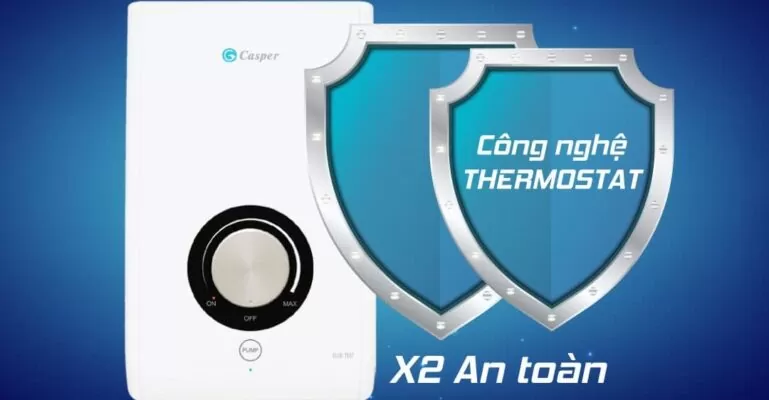 nguyên nhân máy nước nóng casper không nóng