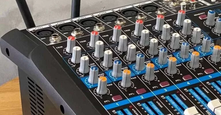 Mixer bị lỗi fader