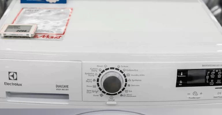 nguyên nhân nút nguồn máy giặt bị liệt