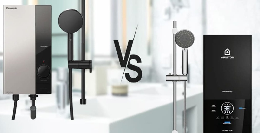 so sánh máy nước nóng panasonic và ariston