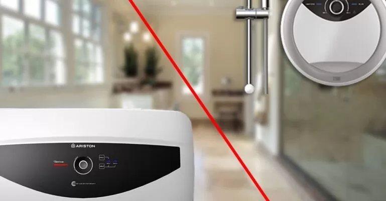 so sánh máy nước nóng trực tiếp và gián tiếp